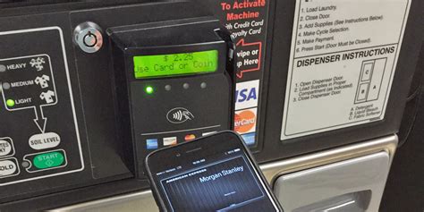 contactless credit card scanner for laundromats|credit card operated laundry machine.